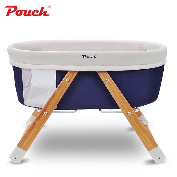 

pouch portable baby bed, foldable baby crib, pine rocking cradle, newborn travel cot
