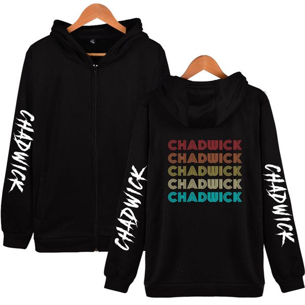 

panther wakanda forever man zipper hoodies fashion wakanda pattern cardigan hooded sweater designer female new loose casual pullover, Black
