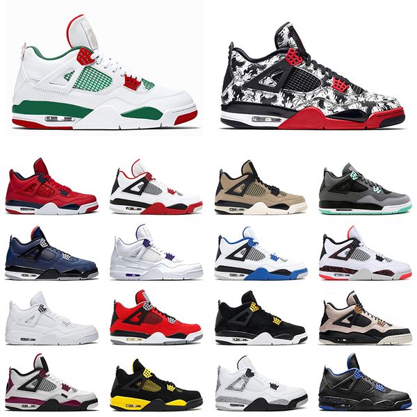 

классический 4 white пиццерии 4s мужские ботинки баскетбола белого цемента what the black cat бред прохладный серый тез тренер спортивные кр