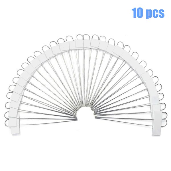 

10pcs plants marker easy read flower pot large-faced angled 10inches home garden