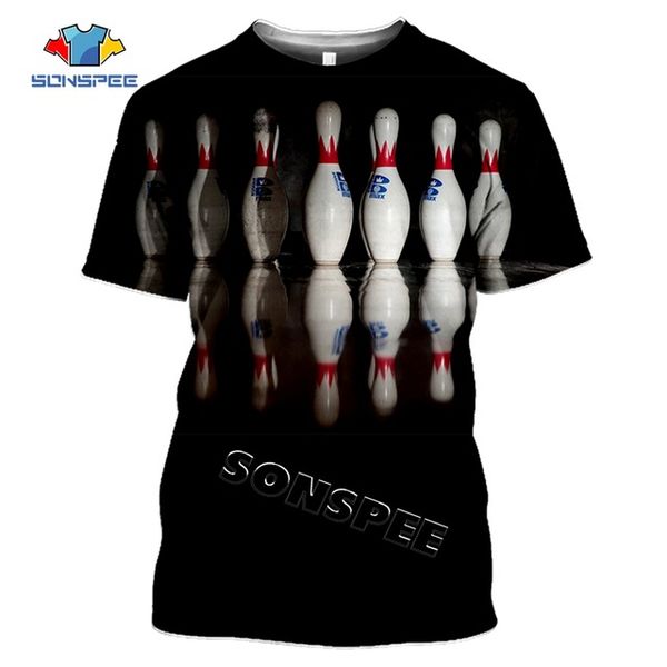 

summer men bowling sportswear homme clothing 3d print shirts humor hentai humor men clothing