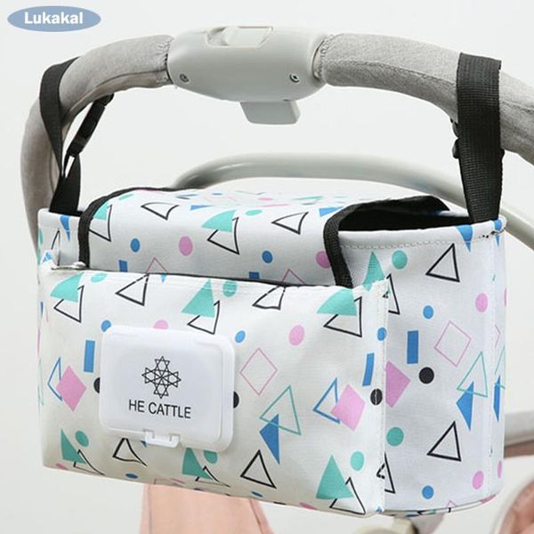 

universal baby pram organizer baby bottle holder bag stroller accessory stroller storage dipaer bag
