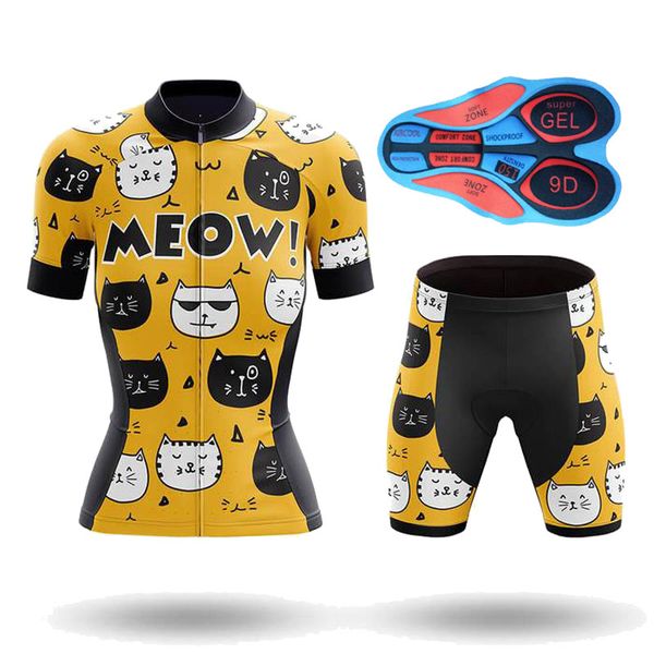 

cycling jersey set women cycle clothing short sleeve racing uniform summer bicycle training sportswear suit maillot ropa ciclism, Black;blue