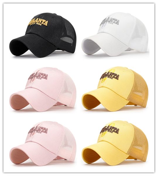 

good quality wire sun-shade net cap embroidery is prevented bask in summer sun hat ladies casual baseball hat, Blue;gray