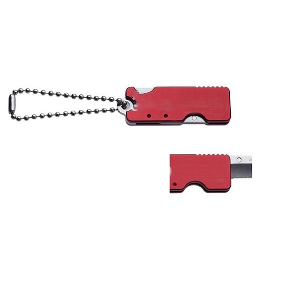 

a-418 17fw quiet carry knife keychains key chain stainless steel keyring funny keychain