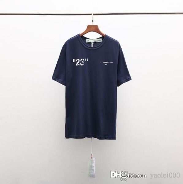 

fashion trend men's t-shirt new design cotton digital 23 printing casual couple summer short sleeve t code s-xl00, White;black