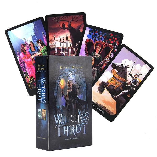 

cards gift indicator forecasting witch fate future game tarot board deck 78 table wbyfm