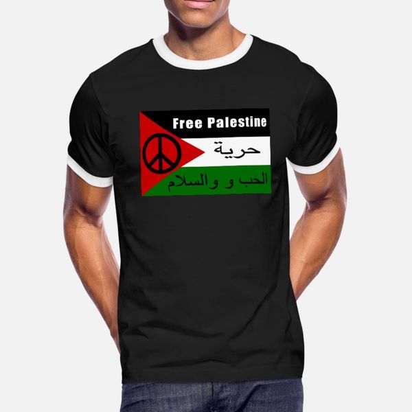 

palestine t shirt men create 100% cotton s-3xl standard loose basic summer standard shirt