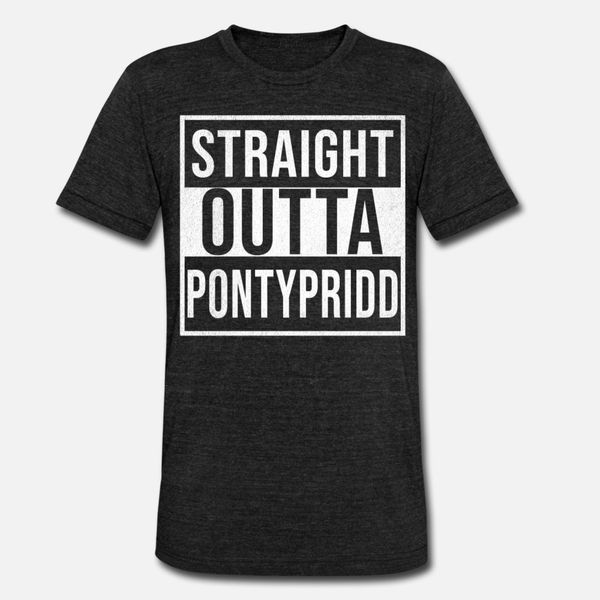 

уэльс straight outta pontypridd т рубашка мужчин печать с коротким рукавом вокруг шеи basic solid fit смешной весна осень семья рубашки