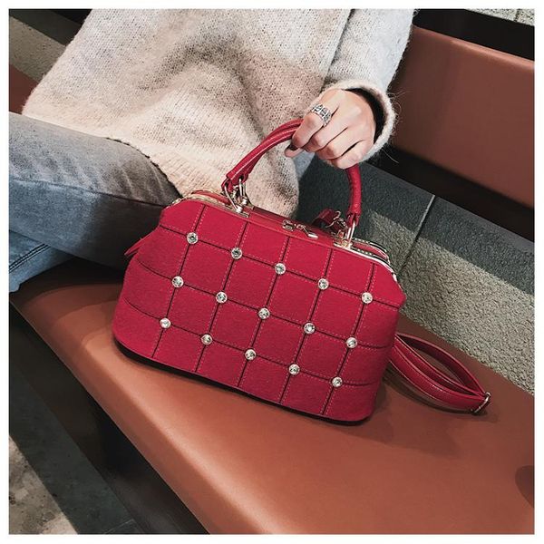 

designer-2018 rhinestone boston bags girls envelope fashion cross body purse shoulder strap bags lanman /11 wanggong