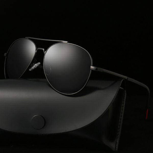 

prescription sunglasses men's polarized sunglasses color polarized toad driving mirror big frame 020, White;black