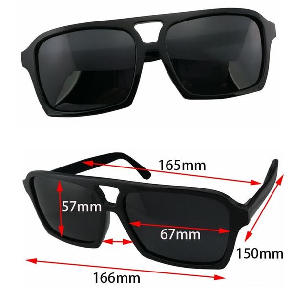 

166mm oversized polarized sunglasses men women black wide head big face sun glasses for man driving brand quality case free, White;black