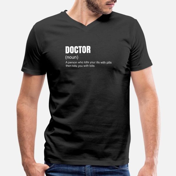 

doctor physician pun kill with bills medical t shirt men designing short sleeve s-3xl natural interesting building spring family shirt