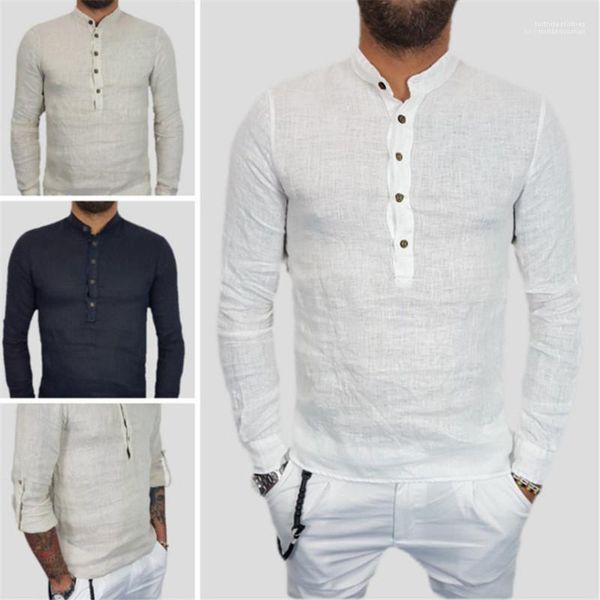 

sleeve mens clothing spring mens solid shirts casual mens v neck shirts fashion designer long, White;black