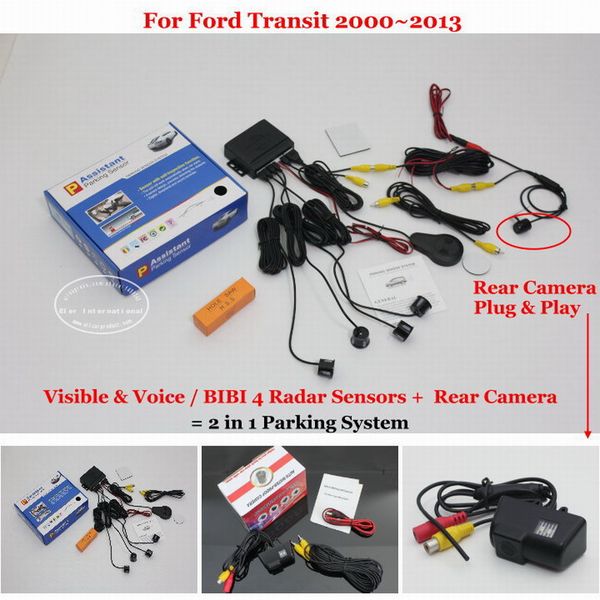 

for transit 2000~2009 2010 2011 2012 2013 car parking sensor sensors auto rear view back up alarm system reverse camera