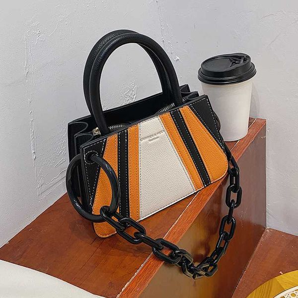 

марка оригинальный дизайн расширенный текстура мешок 2020 новая мода joker иностранного плеча типа перекинул портативный квадратный мешок