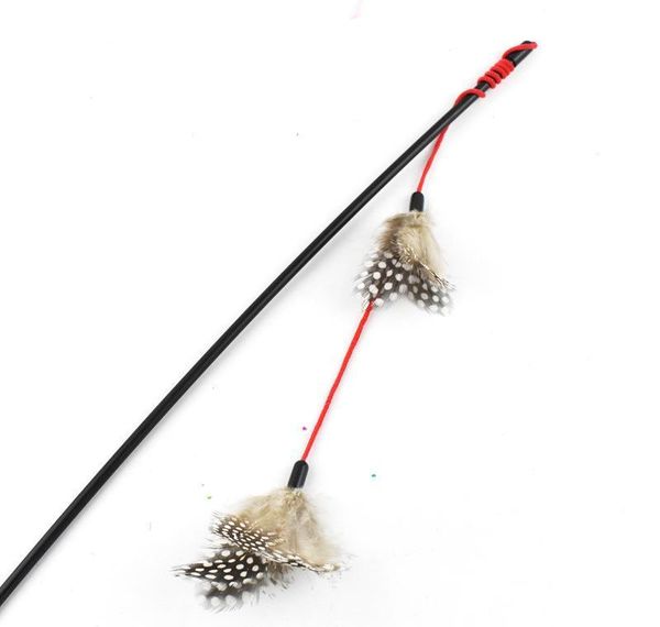 

stick pet cat turkey toy feather interactive premium hj2009 wmouq