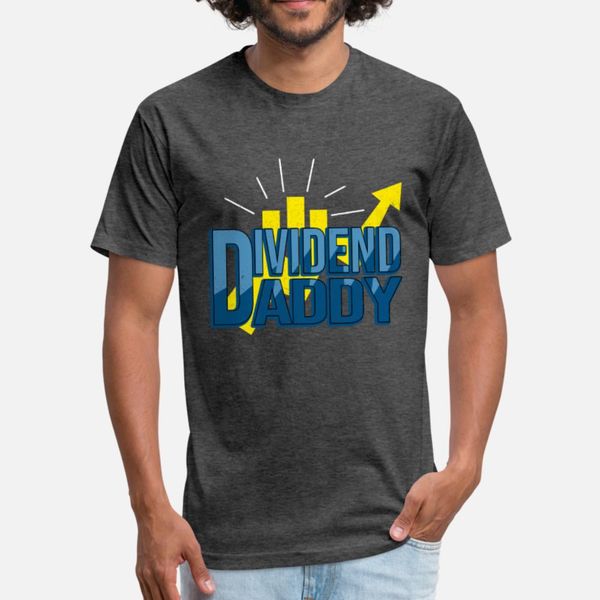 

dividend daddy money stocks investor market gift t shirt men design short sleeve crew neck kawaii gift new style summer outfit shirt