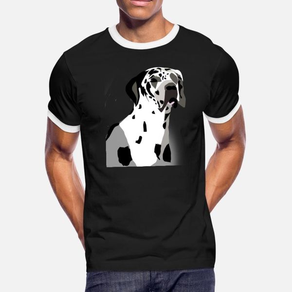 

great dane t shirt men customize 100% cotton plus size 3xl normal sunlight authentic summer style letter shirt