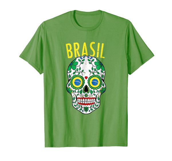 

sport 2019 new brand sales cotton short sleeve brasil team shirt 2019 for brazil soccers footballer fans military t shirts