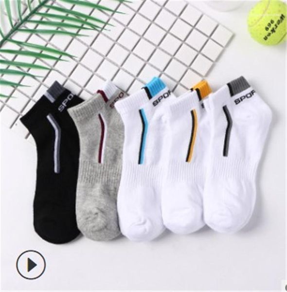 

comfortable and breathable elastic sock casual mens plus size athletic socks mens designer striped print socks fashion, Black