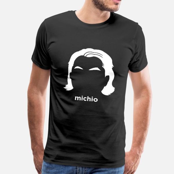 

michio kaku [michio kaku] t shirt men print tee shirt round neck normal crazy building summer slim shirt