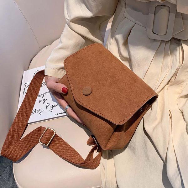 

vintage fashion female square bag 2020 new matte pu leather women's designer handbag small shoulder messenger bag
