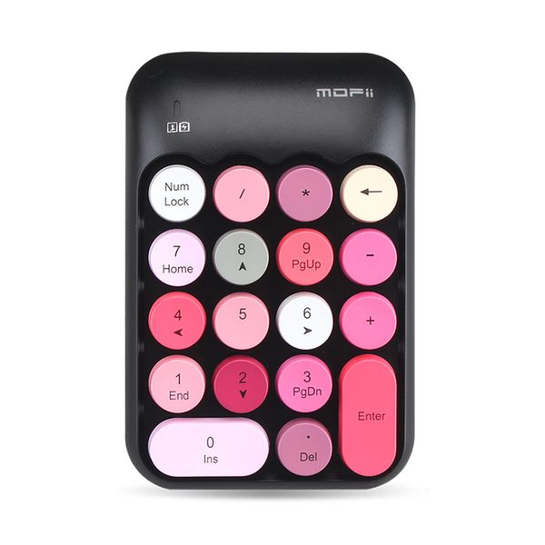

2.4ghz wireless numeric keypad numpad 18 keys small-size digital keyboard mini for accounting teller lapnotebook tablets