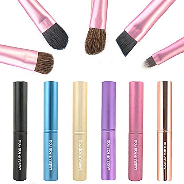 

high sales-5 pieces animal hair makeup brush eye shadow brush