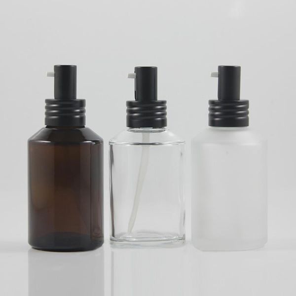 

skin care packaging 125ml bottle serum with pump bottle pump dispenser
