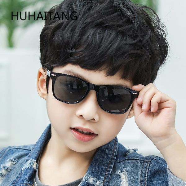 

huhaitangnew style kids sunglasses beige chic nail sunglasses cute glasses for kids vintage baby, White;black
