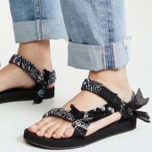 

2020 women sandals summer fashion beach thick bottom slippers graffiti satin light women's shoes classic outdoor slippers, Black