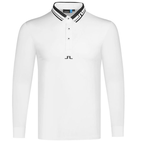 2020 New Men Long Sleeve Golf Shirt Spring Autumn Latest Sports Golf