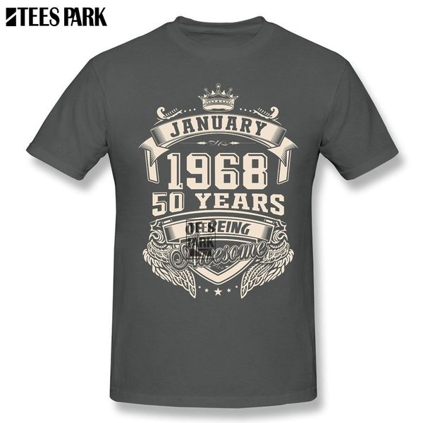 

fit одежды родился в январе 1968 года 50 лет будучи высокой футболкой мужчину спортивных клубов tee shirt great подросткового army персонали