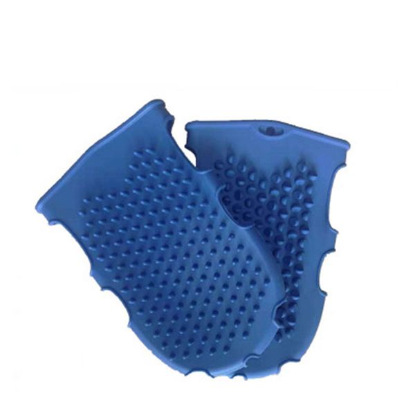 

soft silicone body scrubber body massager exfoliating glove shower cleansing mat scrub brush massage skin care tool