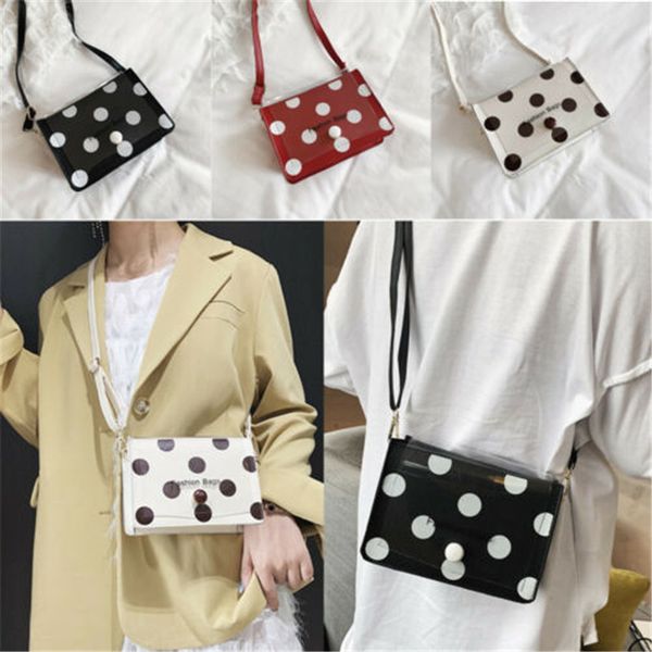 

женщины кожа pu горошек плеча crossbody сумка сумка сумка