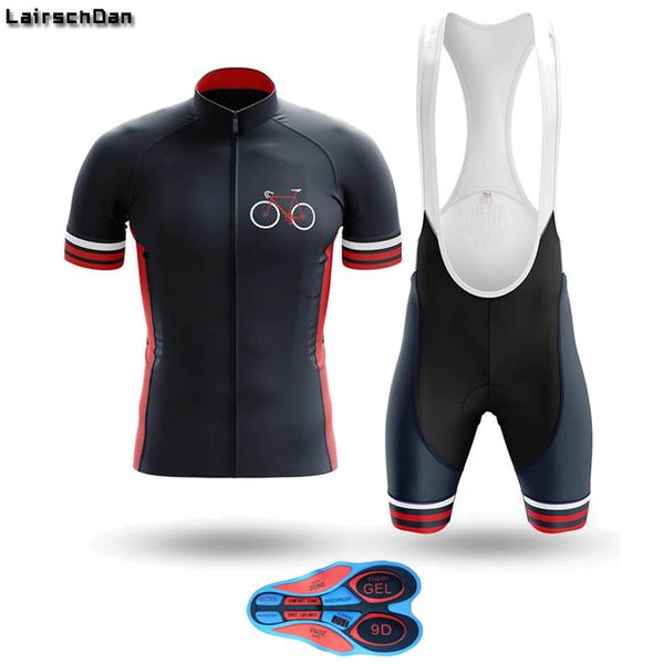 

lairschdan cycling clothing men bike clothes wielerkleding mtb bicycle wear short sleeve cycling jersey set men maillot cyclisme, Black;blue