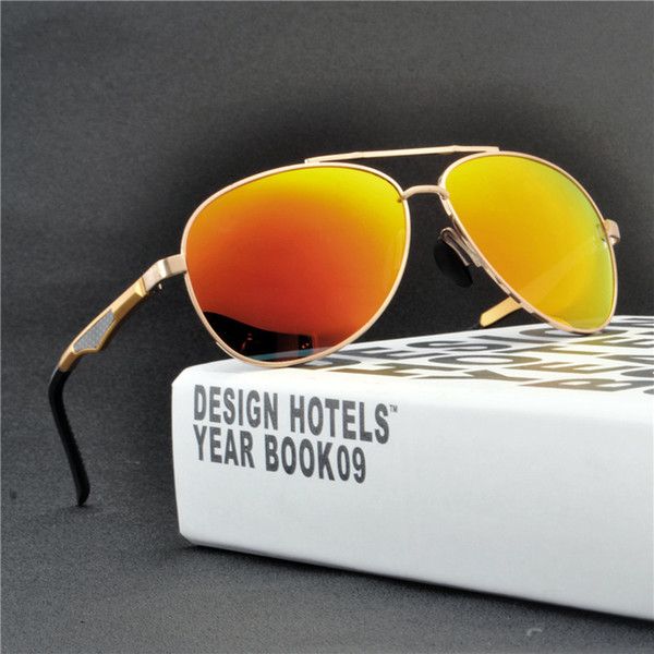 

Aluminum Magnesium Polarized Sunglasses Men Driver Mirror Sun glasses Male Fishing Female 2020 Sports Eyewear For Men women FML