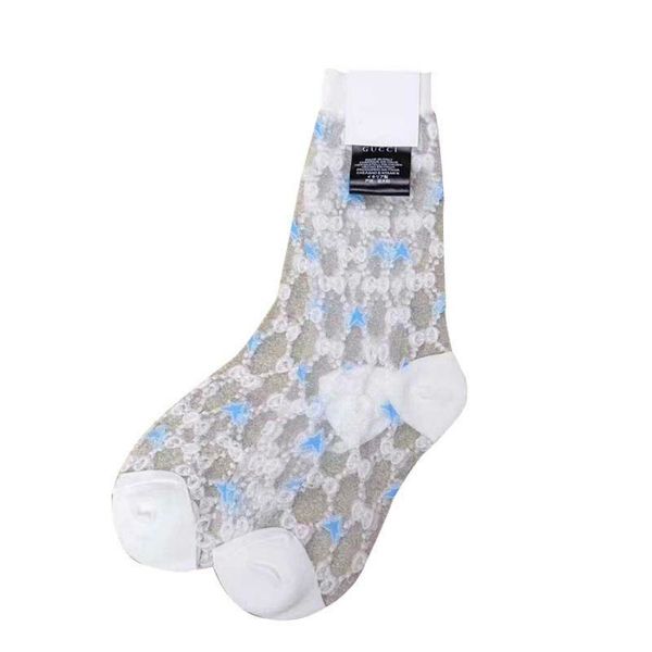 

fashion women socks 2020 new arrival stylish breathable socks fashion women hose 2-colorer selected, Black;white