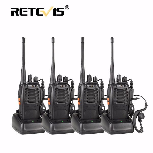

4pcs portable walkie talkie retevis h-777 16ch uhf 400-470mhz handy ham radio hf transceiver two way radio comunicador walk talk