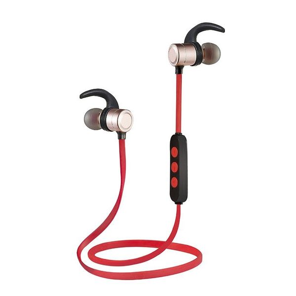 

magnetic wireless earbuds sports bluetooth headset running ears stereo ears sweatproof halter headsets bm-8 with retail packaging