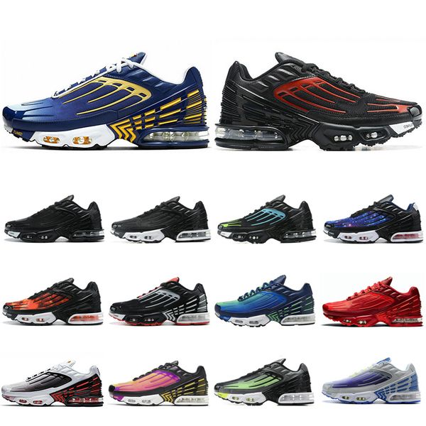 

tn 3 tuned womens mens running shoes tn plus 3 iii laser blue deep royal black red hyper royal grey trainers sneakers