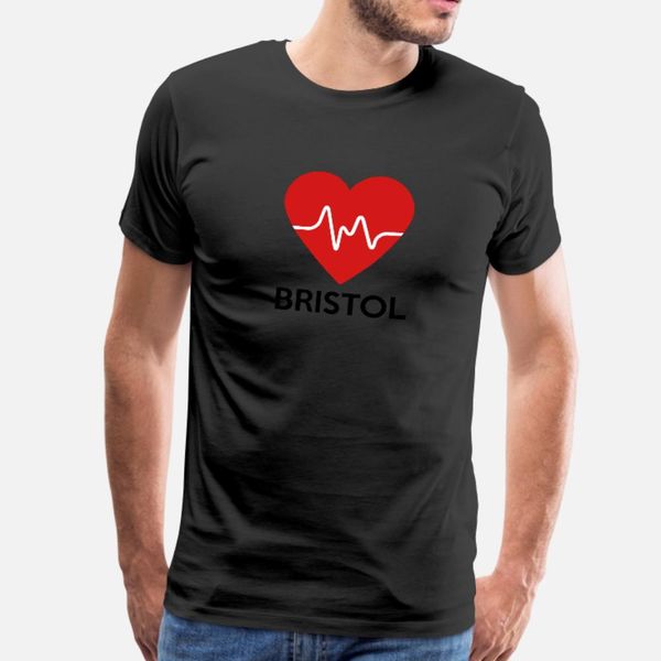 

сердце bristol t shirt men fit 100% хлопок круглый воротник gents fit удобной пружинной letters