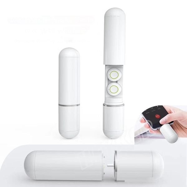

new s10 tws wireless bluetooth 5.0 earphones touch control earbuds headset mini sport waterproof headphone with mic charging box