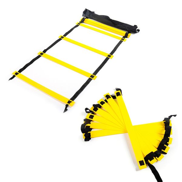 

accessories 3m 6 rung agility ladder for football soccer speed outdoor sports training step with carry bag