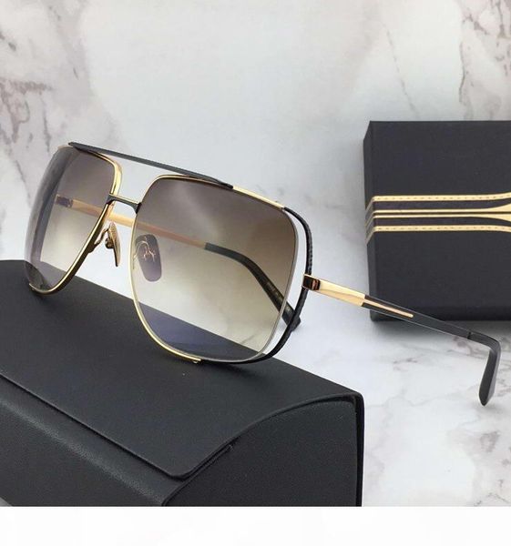 

men midnight special sunglasses gold brown shades sonnenbrille vintage driving sun glasses designer sunglasses new in box, White;black