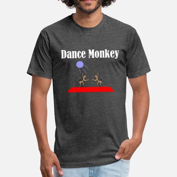 

dance monkey t shirt men cute cotton s-3xl pattern cute authentic summer natural shirt
