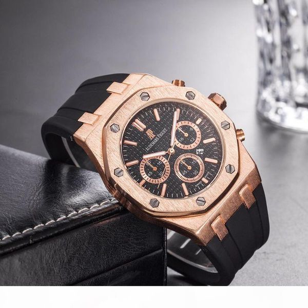 

colors mens fashion watch royal oak luxury designer diamond iced out watches stainless steel bling quartz ap movement party wristwatch sd19, Black;brown