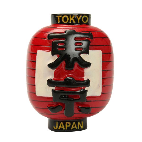 

fridge magnet resin reusable removable 3d japan tokyo lantern remind decoration