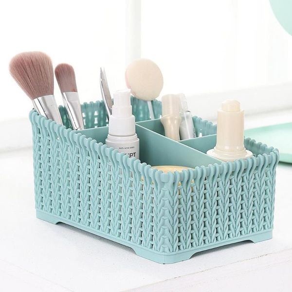 

makeup box table organizer deskmake up romote controll stationery bathroom storage box